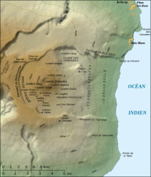 Carte de l'enclos de Fouqué